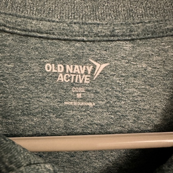 Old Navy Active Men’s Short Sleeve Golf Polo Teal Size Medium - Picture 3 of 3